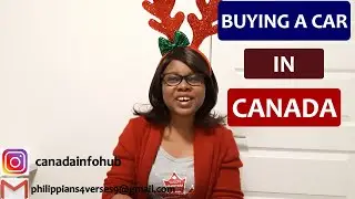 Buying a car in Canada