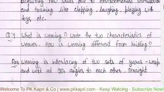 Nios  Home science 216 Handwritten Solved Assignment Scanned Copy Pdf Nios Tma Solution in English