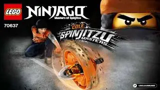 Лего Фильм Ниндзяго 2018 Коул - Мастер Кружитцу LEGO Ninjago Movie COLE - SPINJITZU MASTER 70637