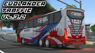 Kodename Traffic BUS EVOLANDER | BUSSID V4.3.2