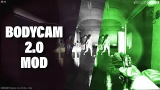 BODYCAM 2.0 MOD with Green Night Vision & White Phosphor Showcase | Resident Evil 2 mod