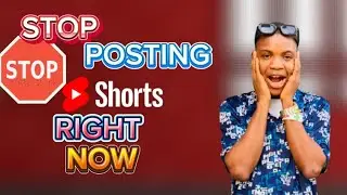 stop posting youtube shorts right now  like your life depends on it