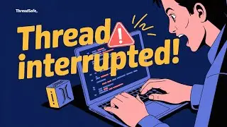 Java Thread interrupt() Method Explained with Real-Life Example | Multithreading in Java