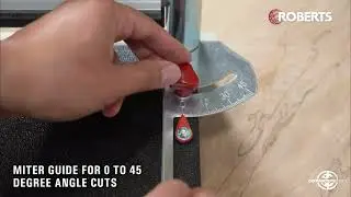 Roberts 13" Pro Laminate/Wood/LVT Cutter demonstration