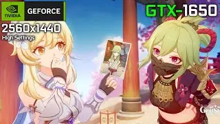 Genshin Impact : Ryzen 5 7500F + GTX 1650 DDR5