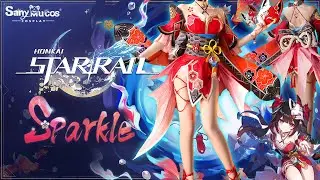 【SanyMuCos】Honkai: Star Rail Sparkle Cosplay Costume Premium Edition Detail Show