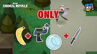 Banana, Melee, Emu & Hamster Ball ONLY 🤕 | Super Animal Royale | LiamxF | #sar