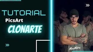 Aprende a clonarte para una foto | Edición de fotografía PicsArt