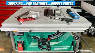 MasterForce Table Saw  ||  Calibrations  ||  Assembly  ||  First Look