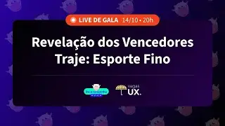 Revelação dos Vencedores • Bootcampinho + Vagas UX