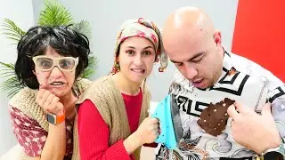 Komik oyun videoları. Reyhan Abla Kaderle dedikodu yaparken ütüyü unutuyor