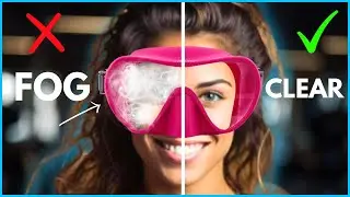 No more fog on your dive! (mask prepping)