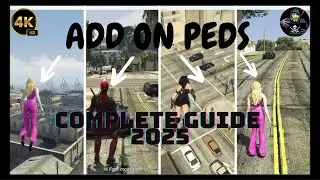 🎮 How to Install Add on peds & Custom Peds in GTA 5 Legacy – Step by Step Add-On Peds Guide 2025