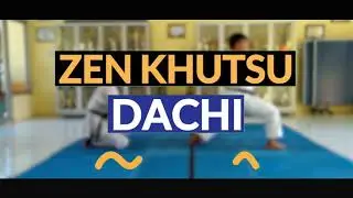 MODEL LATIHAN TEKNIK DASAR KUDA-KUDA ZEN KHUTSU- DACHI KARATEKA PEMULA