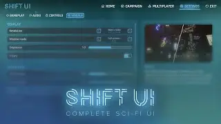 Shift - Complete Sci-Fi UI (Unity Asset - v1.0)