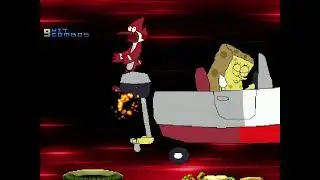 MUGEN Fight - SpongeBob SquarePants vs. Mordecai