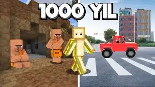 MİNECRAFT'ta 1000 YIL GEÇİRDİM!