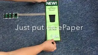 Epaper POP display and printed films