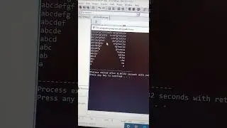 printing shalwar pattern using abc|c language #cprogramming