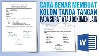 The Right Way to Position a Signature on a Letter