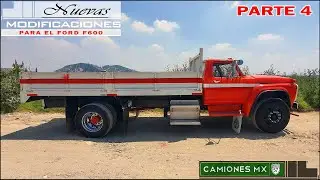 ¡Nuevas modificaciones al Ford F600 1976 (parte 4) en Camiones Mx!
