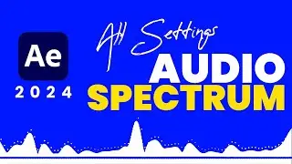 Audio Spectrum Settings in After Effects 2024 Hindi