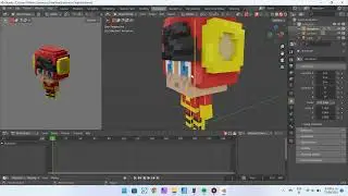 Voxel toys 3D animation
