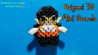 Origami 3D Mini Drácula