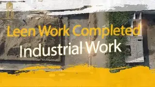 Industrial Work | Leen Completed | Footing Started