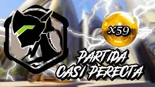 💎MI PARTIDA casi PERFECTA smurfeando en DIAMANTE 59-1💎  #MasterizarOW - Ade Overwatch
