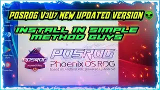posrog new updated version v3u7👽 || install💻 in simple method💖 || 