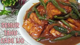 Tak Perlu Bingung Jika Punya Tahu Dan Cabe Hijau Kita Masak Begini Saja