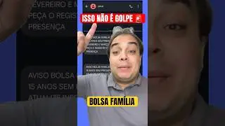 ATENÇÃO BOLSA FAMÍLIA: ISSO NÃO É GOLPE! #bolsafamilia #bolsafamilia2024