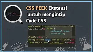 Extension CSS Peek || Tutorial & Configurasi