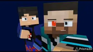 Close Your eyes trend meme Minecraft Animations Prisma3D