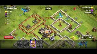 Clash Of Clans - Th11 Max Attack - Max Eletro Dragon & Spells!