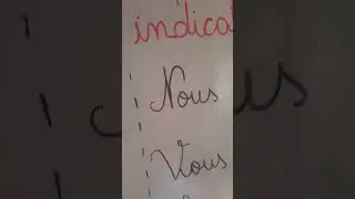 être au présent de l'indicatif #education