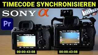 Timecode synchronisieren mit Sony Alpha Kameras und Adobe Premiere
