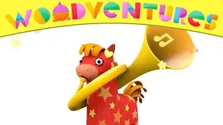 WOODVENTURES 🎵 Music 🎵 Educational Cartoon Series for Preschoolers