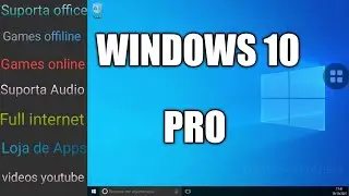 WINDOWS 10 PRO GAMER | O  Mais Rapido windows 10 pra Android ptbr Qemu & Limbo