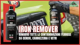 IRON REMOVER   Rimuove tutte le contaminazioni ferrose da cerchi, carrozzeria e vetri   ManiacLine