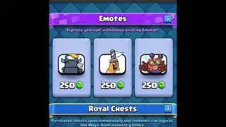 Will my emote shop 3 crown? #clashroyale #supercell
