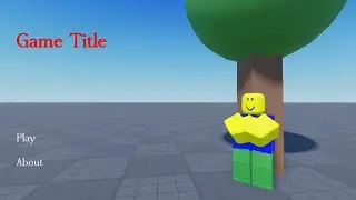 (FREE Model) Menu with Cursor-Based Camera | Roblox Studio