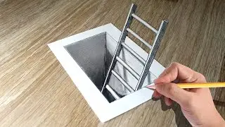 How to Draw 3d on Paper so Easy