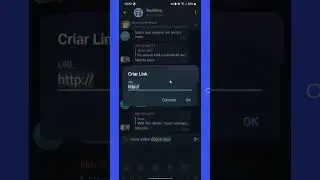 Criar link no Telegram