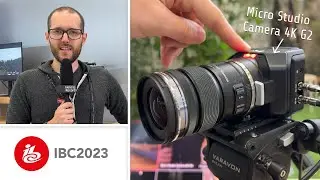 Blackmagic Micro Studio Camera 4K G2 • IBC2023