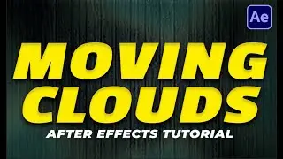 Easy Sky Clouds Animation in After Effects