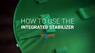 How to use the Integrated Stabilizer on the Webaround Backdrop
