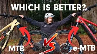Brake Test Challenge: Mountain Bike vs. E-MTB on Old Exit into New Exit | Rotorua