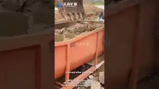 Double screw washing machine: efficient removal of dirt and impurities in sand and gravel！